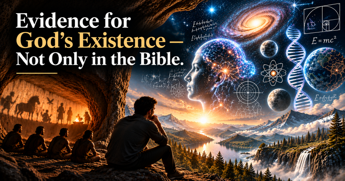 Evidence for God’s Existence — Not Only in the Bible.