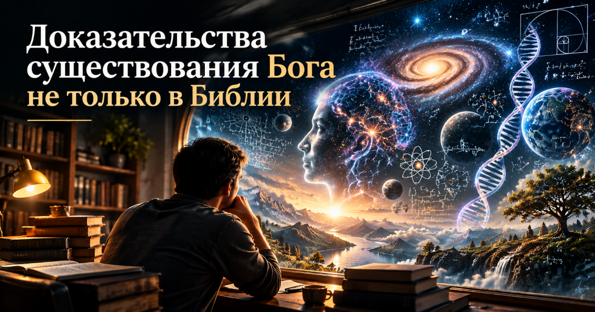 Доказательства существования Бога не только в Библии