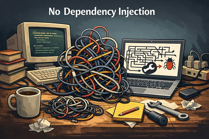 No Dependency Injection