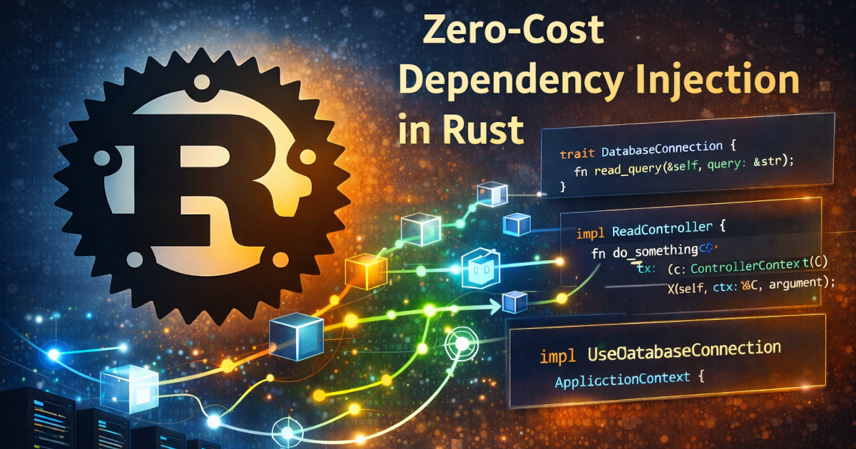 Rust Zero-Cost dependency injection image