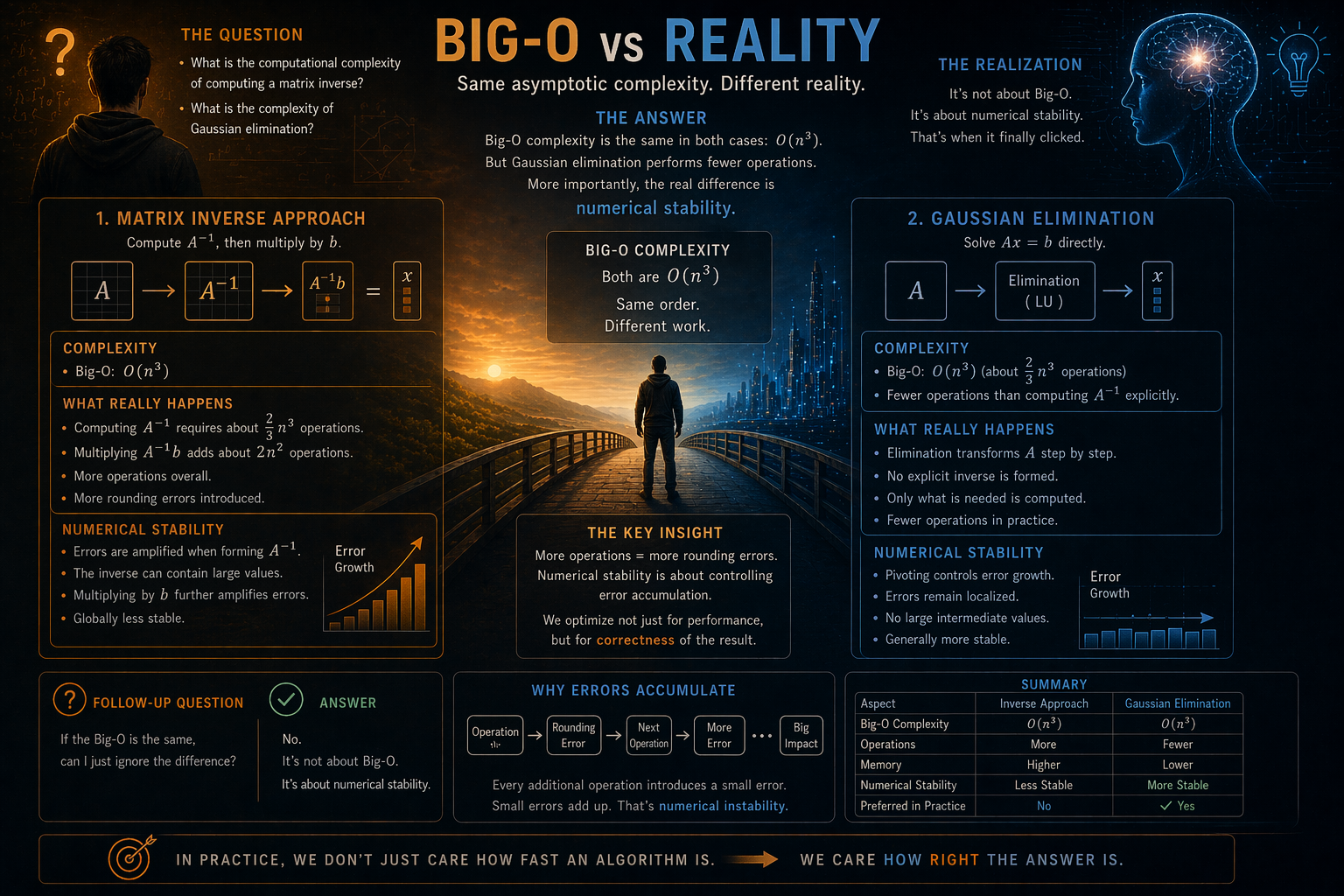 Numerical stability insight